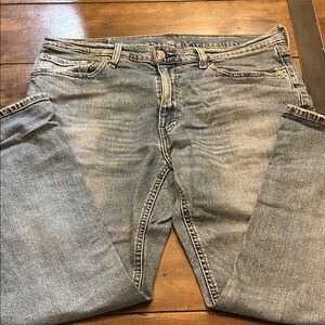 Levi’s 541 36X30 Athleta Taper Fit - Classic Blue Denim look Jeans faded